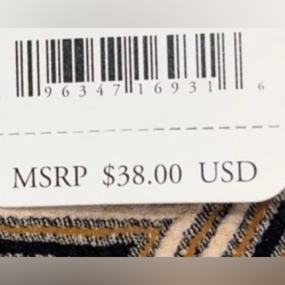 Free People, Desert Days Seamless Bandeau, size XS/S, NWOT - Picture 9 of 9